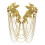 Patchs perlés brodés pour robe de mariée, embellissement-Non. 4 1