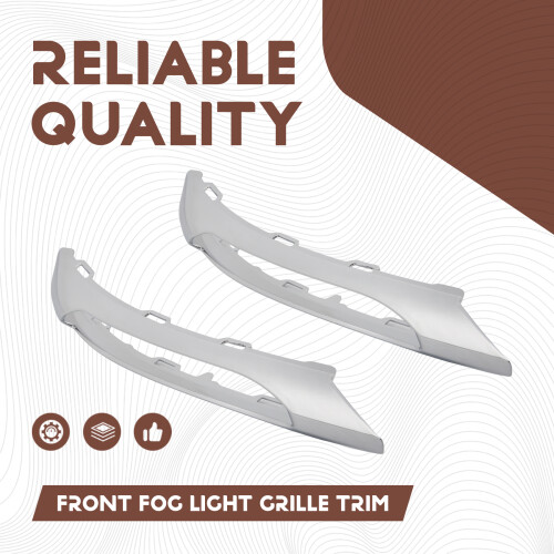 Cornice Fendinebbia Anteriore per Auto Griglia Cromata per   W204 C200 C280 C350 2
