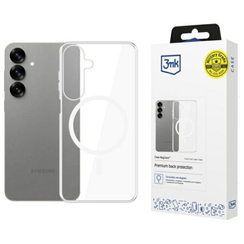 Samsung Galaxy S25 - 3mk Clear MagCase