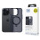 Apple iPhone 16 Pro – 3MK Smoke Case mit Magnetverschluss und Ständer 1