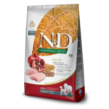 Farmina N&D Ancestral Grain Dog Light Medium & Maxi Kylling og Granatæble 12 kg