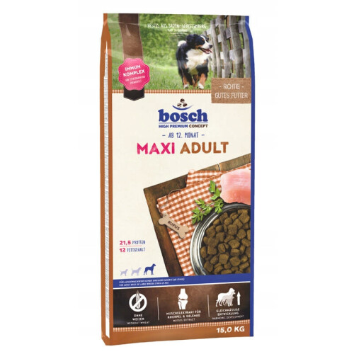 Bosch Bosch Adult Maxi 15 kg tørfoder til hunde af store racer
