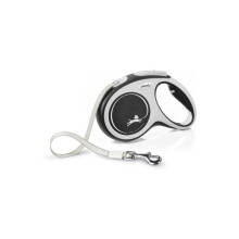 Flexi New Comfort automatisk hundesnor L 8 m sort