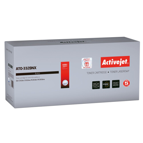 Activejet-toner til OKI 46508712 ny ATO-332BNX