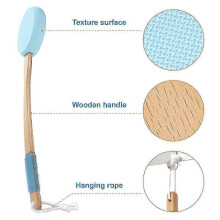 2025 Back Lotion Applicator with Long Handle & 4 Replaceable Pads_qlsg