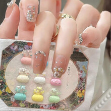 Mini Nine-grid Patting Gel Series Collection, Chinese Style Eyeshadow Palette, Gradient Blending Nail Art Gel