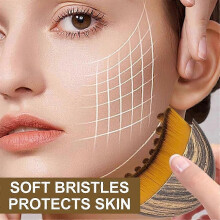 New Face Lymphatic Contour Brush & Dry Brushing Massager - Perfect for Lymphatic Drainage, Chin & Jawline Sculpting_qlsg