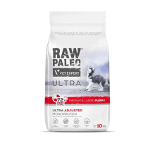 VetExpert Rå Paleo Oksekød Mellem & Stor Hvalpe 10kg