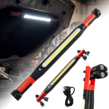 (1PCRed, -) Barra de luz recargable 1000 lúmenes, roja