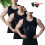 (3pcs-c, Large) Men's Wide Strap Ribbed Tank Top, 3-Pack Basic Vest 1
