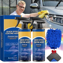 (120ML-2PCS, -) 4-in-1 Car Refinishing Spray, 100ml, 3 Stück, Auto, Lack, Restaurierung, Glanz, Pflege