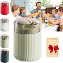 (1 PCS Blue, -) Automatische Tandenstokerdispenser - 1 Stuk, Keuken