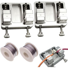 (2pc, -) Schwerlast Aluminium Schweißklemme, Temperaturbeständig, Leiterplatte, Löt, Werkzeug, 1 Stück