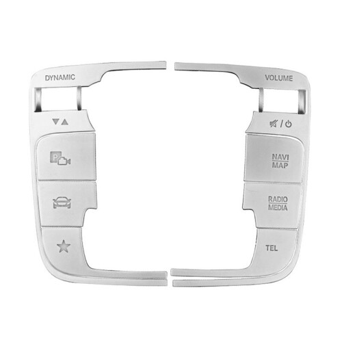 Car Center Control Mouse Decorative Button Sticker Decorative Frame for - GLB220 GLA200 EQB GLE350