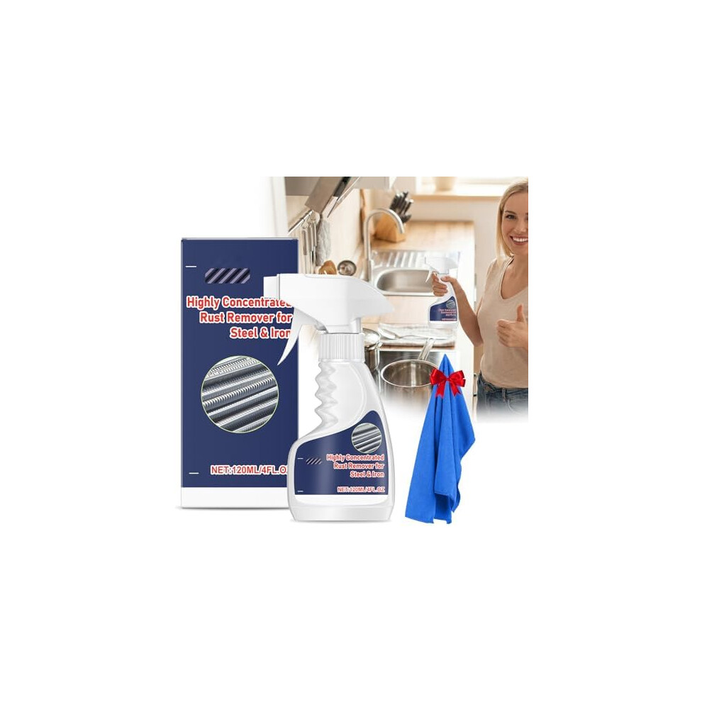 (1Pcs, -) Highly Concentrated Steel Rust Remover, Quick-Acting 1Pcs 5437706604471