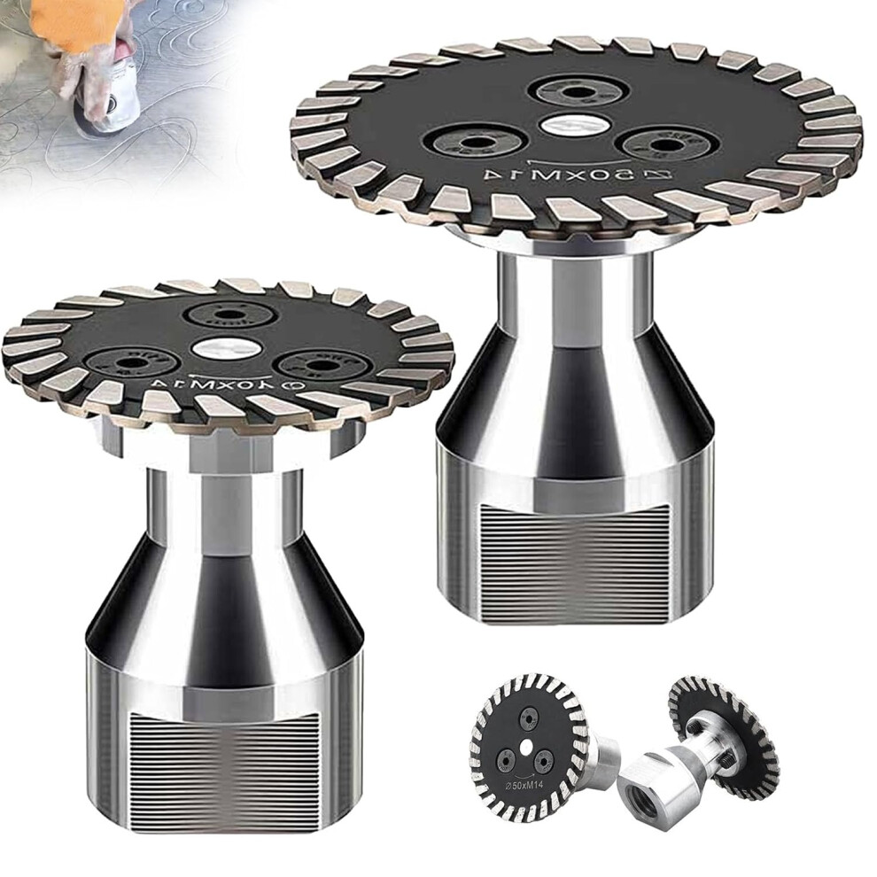 (Size_name, Mix) Precision Diamond Carving Wheel, 50Mm Angle Grinder Blade 5437706531951