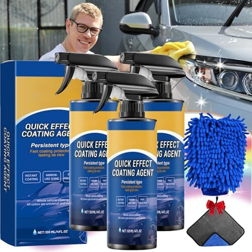 (120ML-3PCS, -) 3 sprays nano coating, 100ml