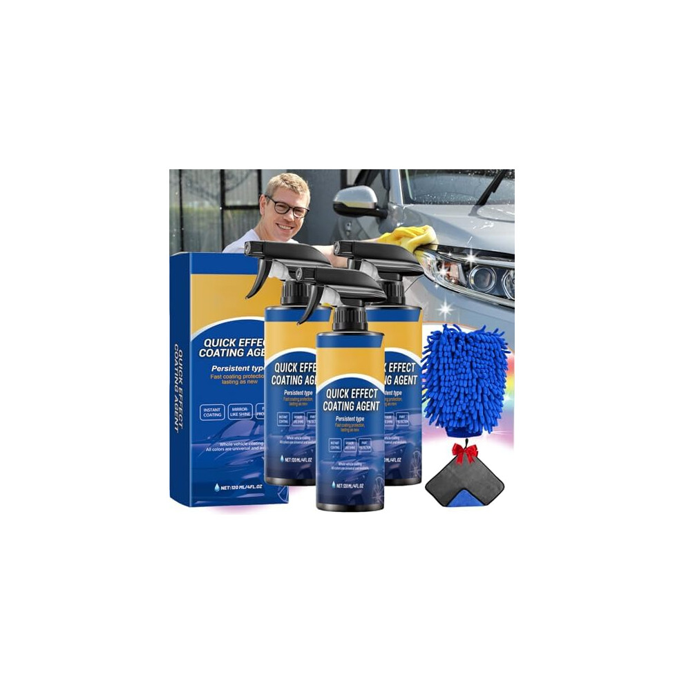 (120Ml-3Pcs, -) Nano Car Coating Spray From Germany, 100Ml-3Pcs 5437706538684