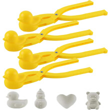 (Color 1, -) Set de matrițe pentru animale de orez, drăguț aparat de făcut figurine cu lingură de orez cu rață