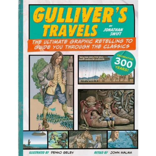 Classic Comics Gullivers Travels by John Malam Paperback Book
