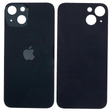 (Black) Back Battery Housing Cover Replacement Parts For Iphone 14 in Yellow Color