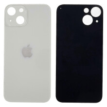 (White) Back Battery Housing Cover Replacement Parts For Iphone 14 in Yellow Color