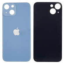 (Blue) Back Battery Housing Cover Replacement Parts For Iphone 14 in Yellow Color