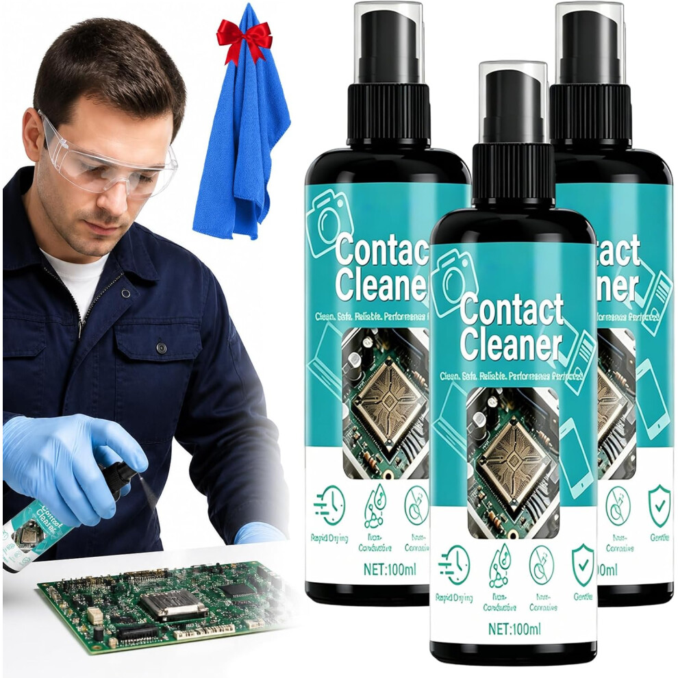 (3Pcs, -) Rapid-Drying Pcb & Motherboard Cleaner, 1Pcs 5437706540229