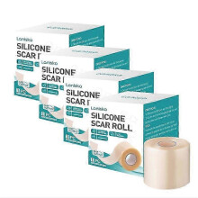 (4PCS) Hydrocolloid Roll For Wound Care, Hydrocolloid Patch Bandages With Self-adhesive, Waterproof, Highly Absorbent For Burn, Blister, Acne Care