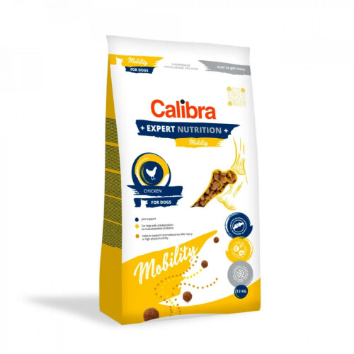 CALIBRA DOG Expert Nutrition mobilitet tørfoder til hunde 12 kg