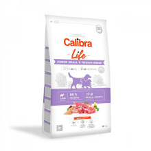 CALIBRA DOG life junior tørfoder til hunde af små og mellemstore racer, lam, 12 kg