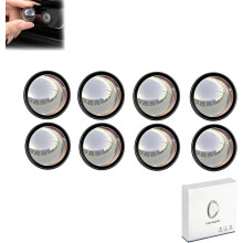 (8pcs, -) 2pcs Car Camera Lens Protector, Weatherproof Anti-Glare