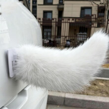 (F#, -) Remote Control Electric Furry Car Tail, USB Rechargeable