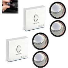 (4pcs, -) 2pcs Car Camera Lens Protector, Weatherproof Anti-Glare