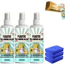 (3pcs, -) Powerful Plastic Yellowing Remover, Heavy Duty Stain Cleaner