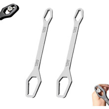 (2pcs-a#, -) Universal Double-Ended Torx Wrench, 8-24mm Self-Tightening 2PCS