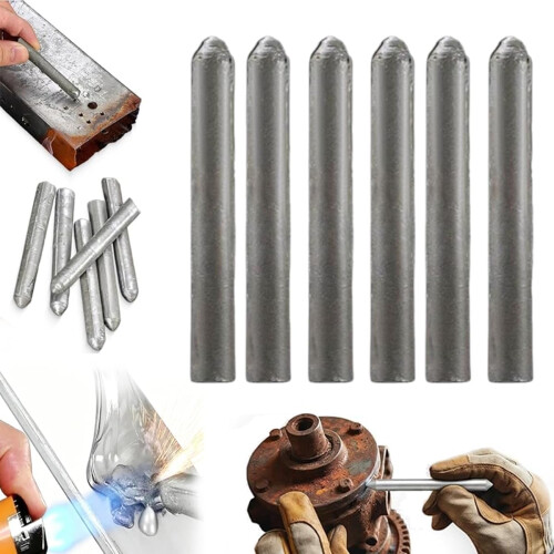(6pcs, -) 12 tiges soudure basse température