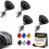 (4*Black, -) 4 loquets déverrouillage, rouges 1