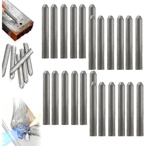 (24pcs, -) 12 tiges soudure basse température