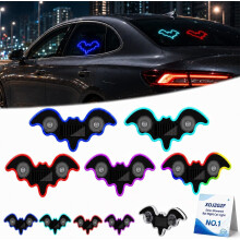 (5*MIXED, -) Solar-Powered Bat Night Car Light, USB Charging Projector
