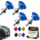 (4*Blue, -) 4 loquets déverrouillage, rouges 1
