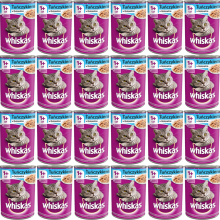 WHISKAS Adult med tun i gelé - vådfoder til katte - dåse - 24 x 400 g