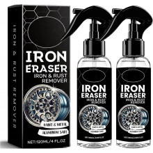 (2PCS, -) 2026 Rostentferner Spray, Auto, Metal, Felgen, Reinigung, 1 Stück, Eisen, Entferner, Lack