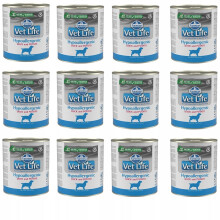 Farmina VET LIFE HUNDE HYPOALLERGENISK AND 300g x 12