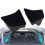 Rear Trunk Side ABS Storage Box with Flocking Lids for  Model 3+ Highland 2024 2