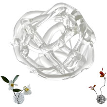 (1pc, -) Glas Bal Bloemenhouder - 3 Stuks, 2x2.4 Inch