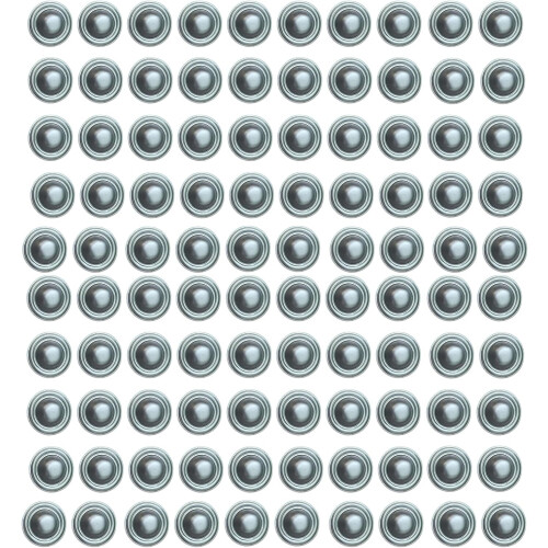 (100pcs, -) 100 bouchons vis toiture
