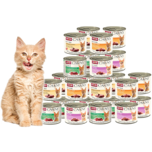 Mokra hrana za mačke ANIMONDA Carny Kitten MIX okusov Set 24x200g