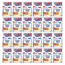 BUTCHER'S Delicious Dinners Wildstücke in Gelee - Nassfutter für Katzen - 24 x 400 g