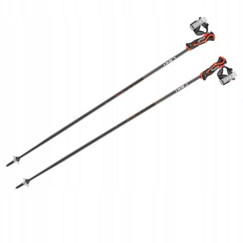 LEKI 3D AIRFAIL STICKS schwarz/rot 125